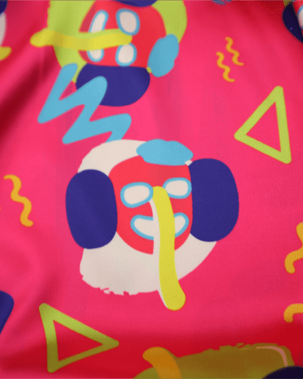 Satín Estampado de Carnaval - 0022