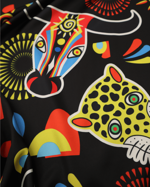 Satín Estampado de Carnaval - 0051