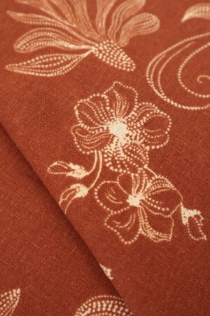 Lino Natural Estampado - 0362