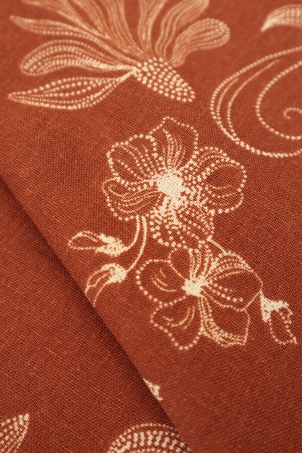 Lino Natural Estampado - 0362